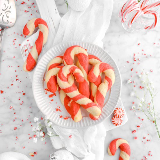 Candy Cane Cookies