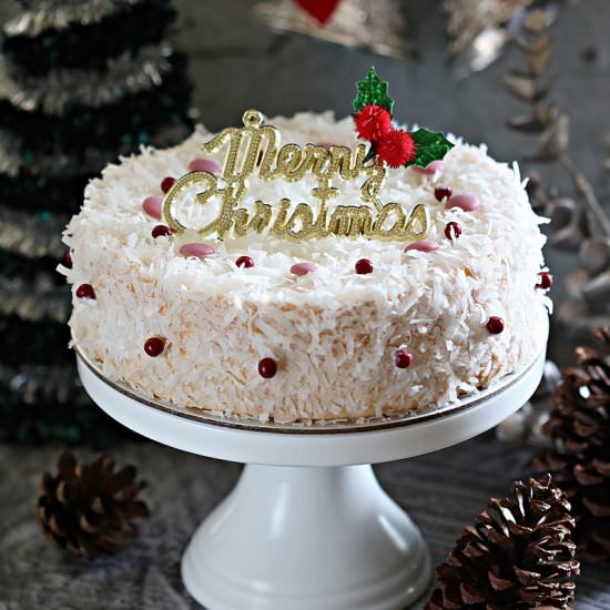 Coconut Angel Food Cake