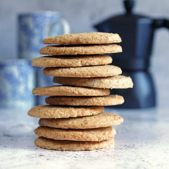Gluten Free Hazelnut Shortbread