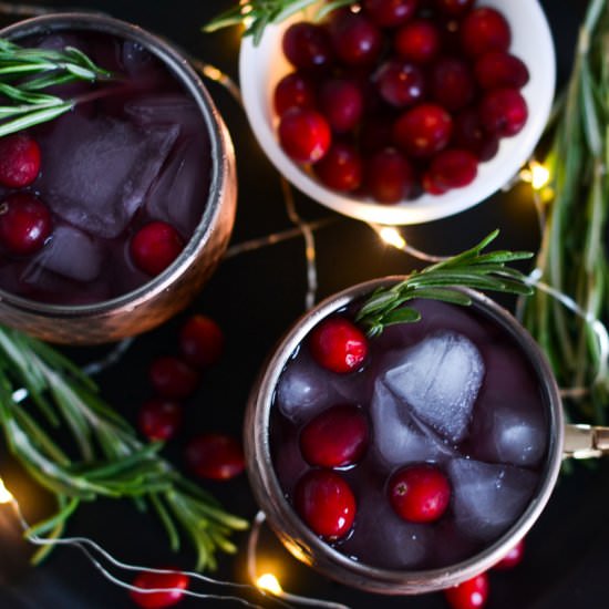 Cranberry Moscow Mule