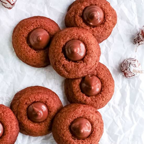 Hot Chocolate Blossom Cookies