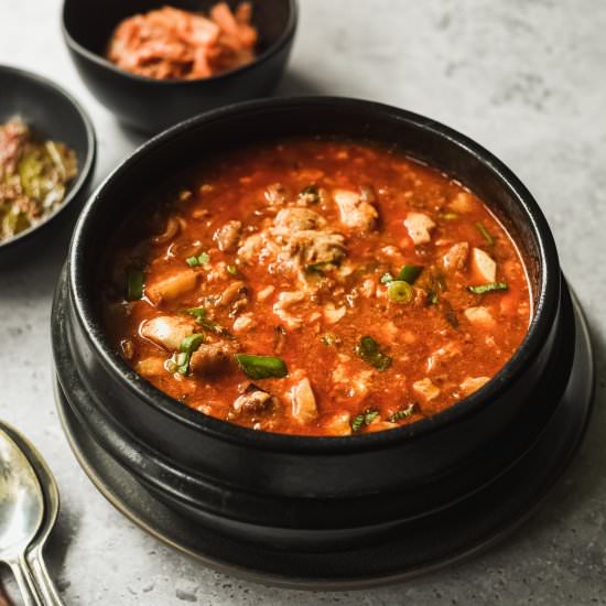 Seafood Soondubu Jjigae