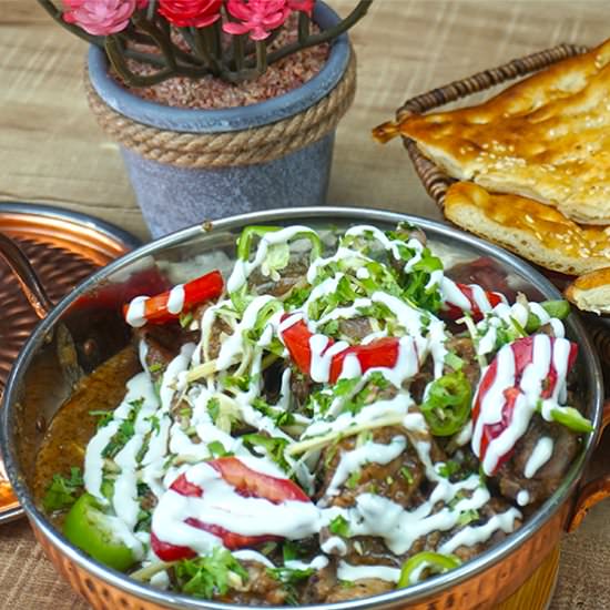 Black Pepper Chicken Karahi