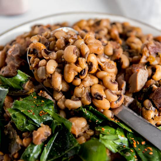 Instant Pot Black Eyed Peas