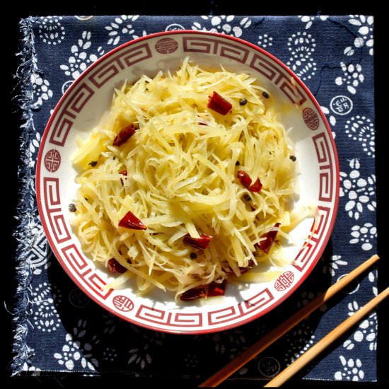 Spicy Fried Potato Slivers