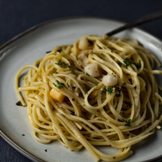 Scallop Scampi
