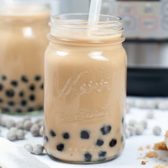 Instant Pot Milk Tea Boba