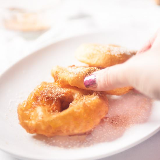 Dutch Apple Doughnuts