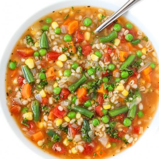 Vegetable Barley Soup