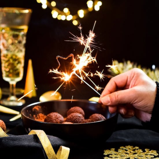 Chocolate White Wine Truffles