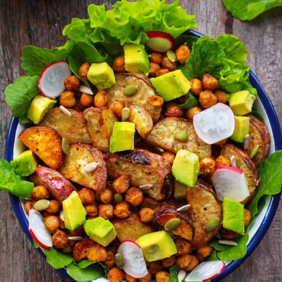 Sweet Potato & Chickpea Salad