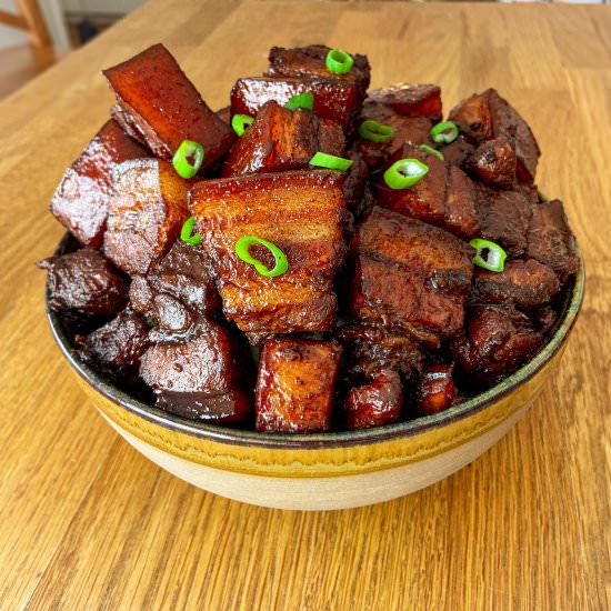 Chinese braised pork belly