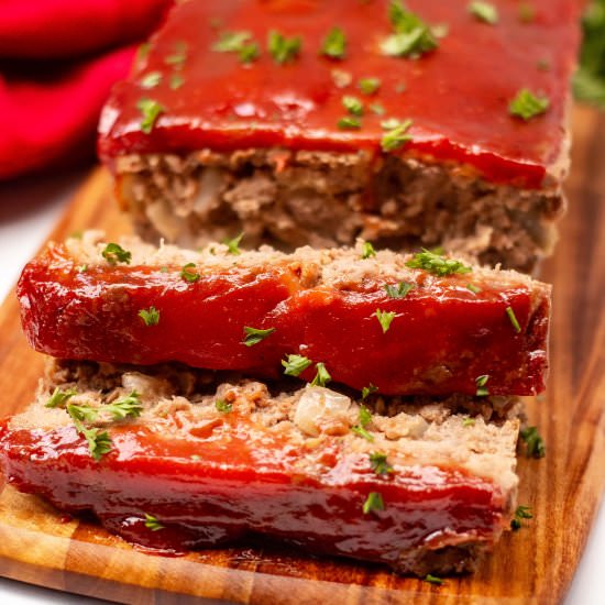 Meatloaf with Ritz Crackers