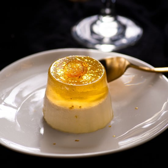 French 75 Panna Cotta