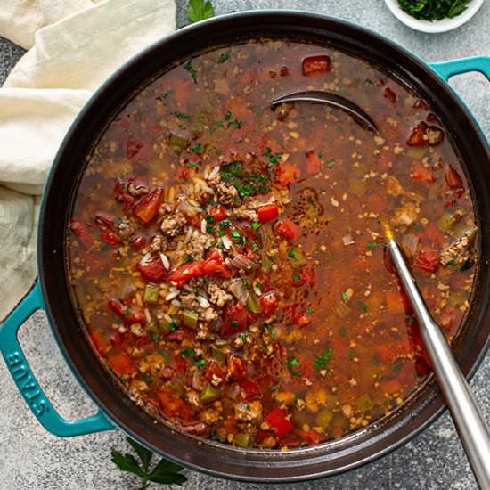 Stuffed Pepper Soup