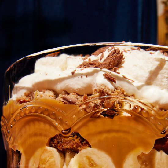 Banoffee trifle