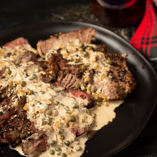 Steak au Poivre