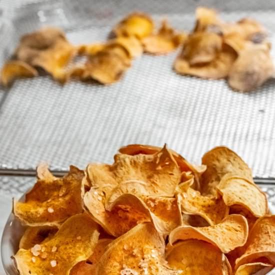 Air Fryer Sweet Potato Chips