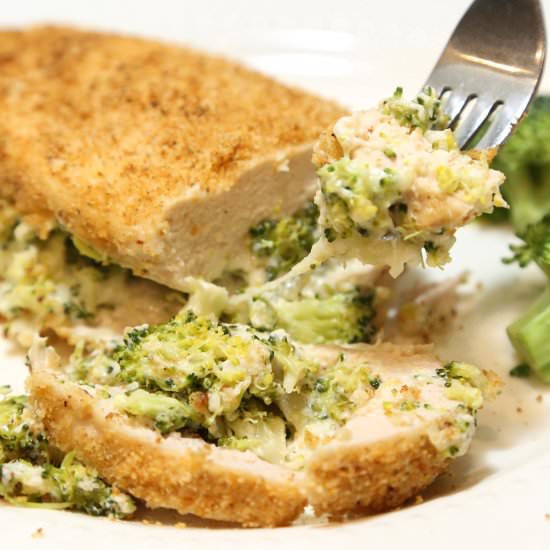 Air Fryer Stuffed Chicken Breast
