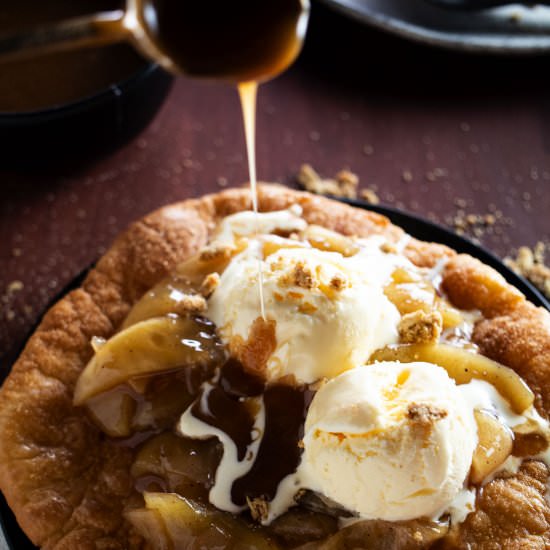 Caramel Apple Elephant Ears