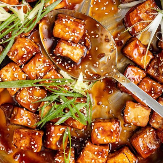 Baked Sesame Tofu