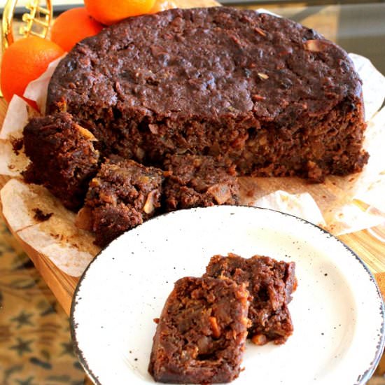 Chocolate Fruit Cake