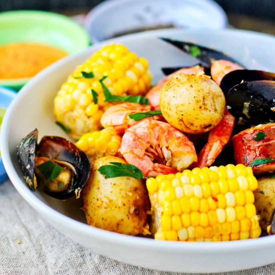 Viet-Cajun Seafood Boil