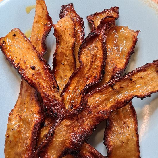 Daikon “bacon”