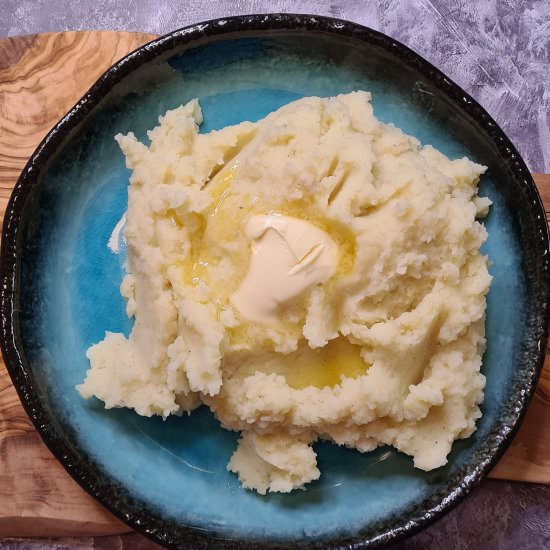 Celeriac mash (vegan)