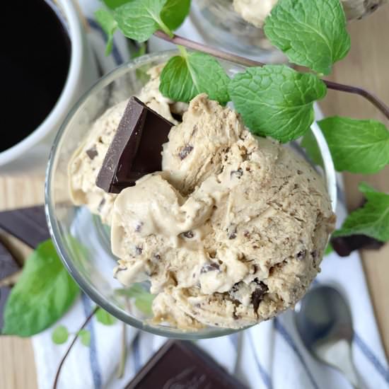 Mint Chocolate Coffee Ice Cream