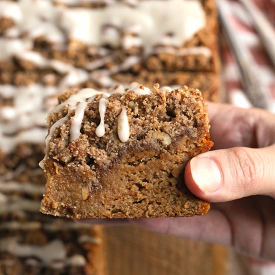 Paleo Sweet Potato Coffee Cake