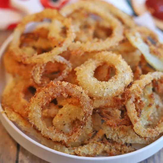Onion rings in air fryer