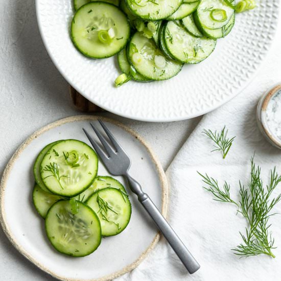 German Cucumber Salad