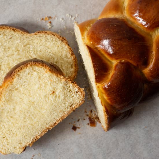 Traditional Jewish Challah Bread