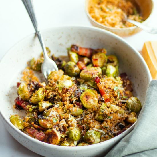 Brussels Sprouts with Pancetta