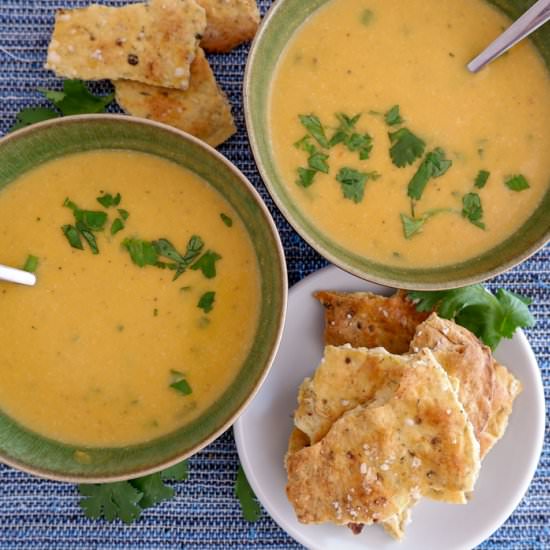 ROASTED WINTER SQUASH SOUP