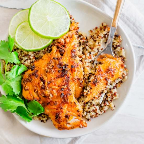 Blackened Cod