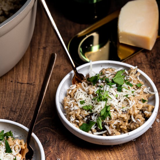 Mushroom Marsala Risotto