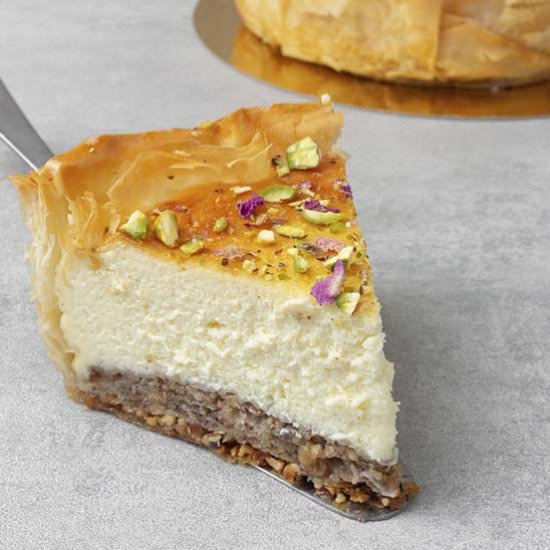 Baklava cheesecake