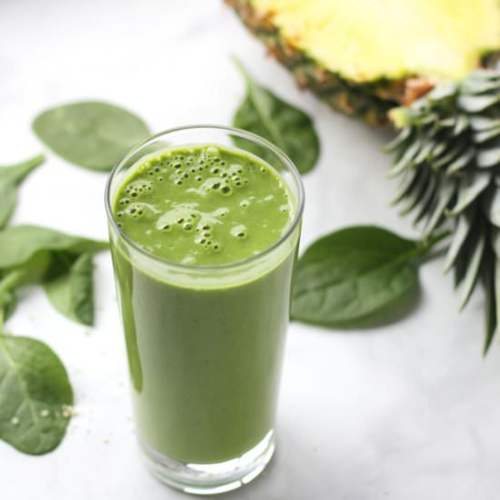 Pineapple Spinach Smoothie