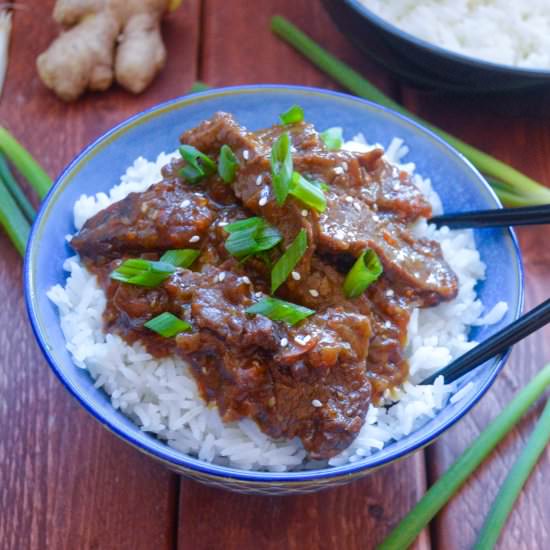 Instant Pot Mongolian Beef