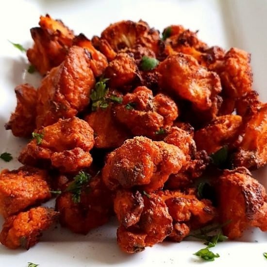 Baked Cauliflower Bites