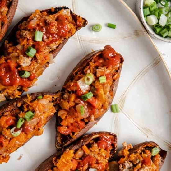 Easy Twice-Baked Potatoes BBQ