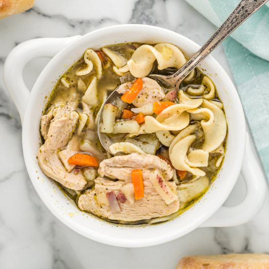 30 Minute Chicken Noodle Soup