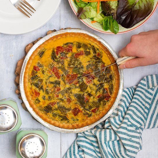 Easy Vegan Quiche