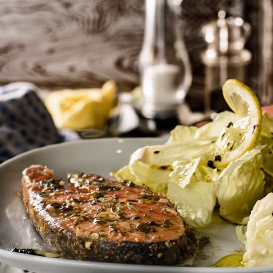 Garlic Butter Salmon Recipe