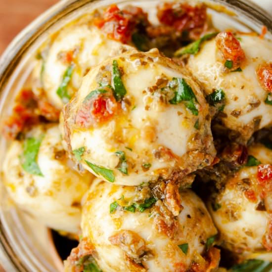 Marinated Mozzarella Balls