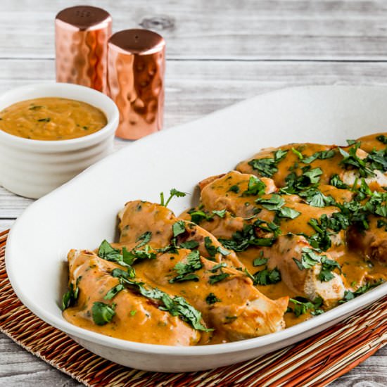 Chicken with Peanut Sauce