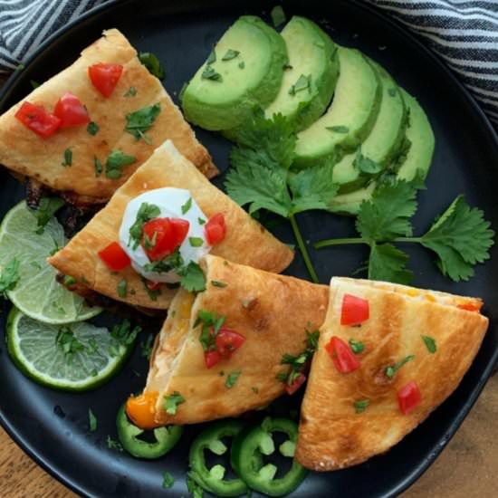 Air Fryer Quesadillas