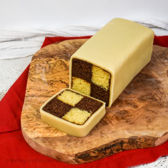 Chocolate Battenberg Cake